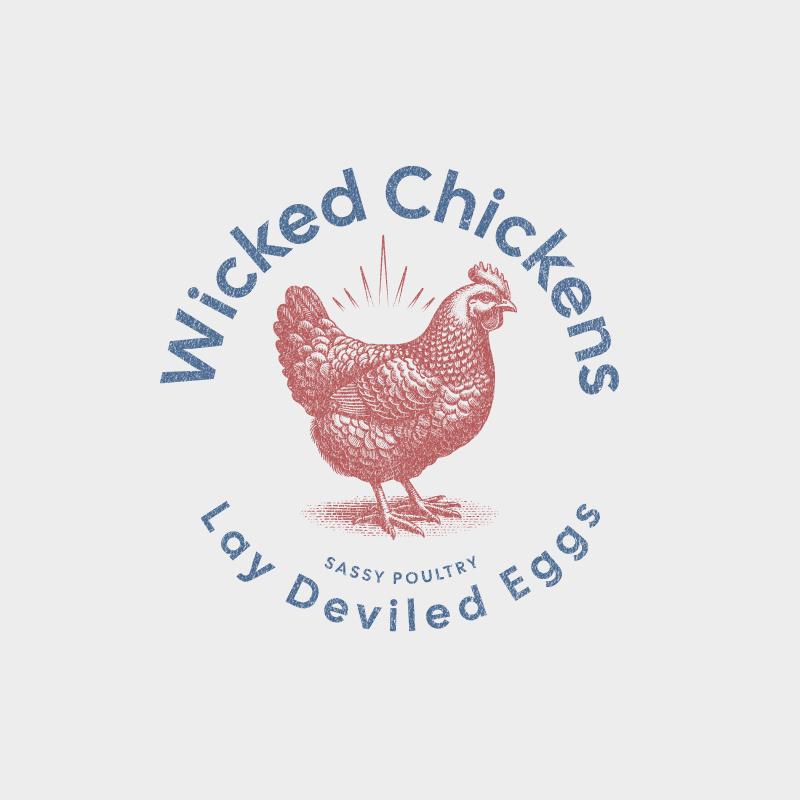 Wicked Chickens Lay Deviled Eggs T-shirt ~ funny chicken shirt, Funny farm shirt, chicken lady, farmer, chicken shirt, Chicken lover