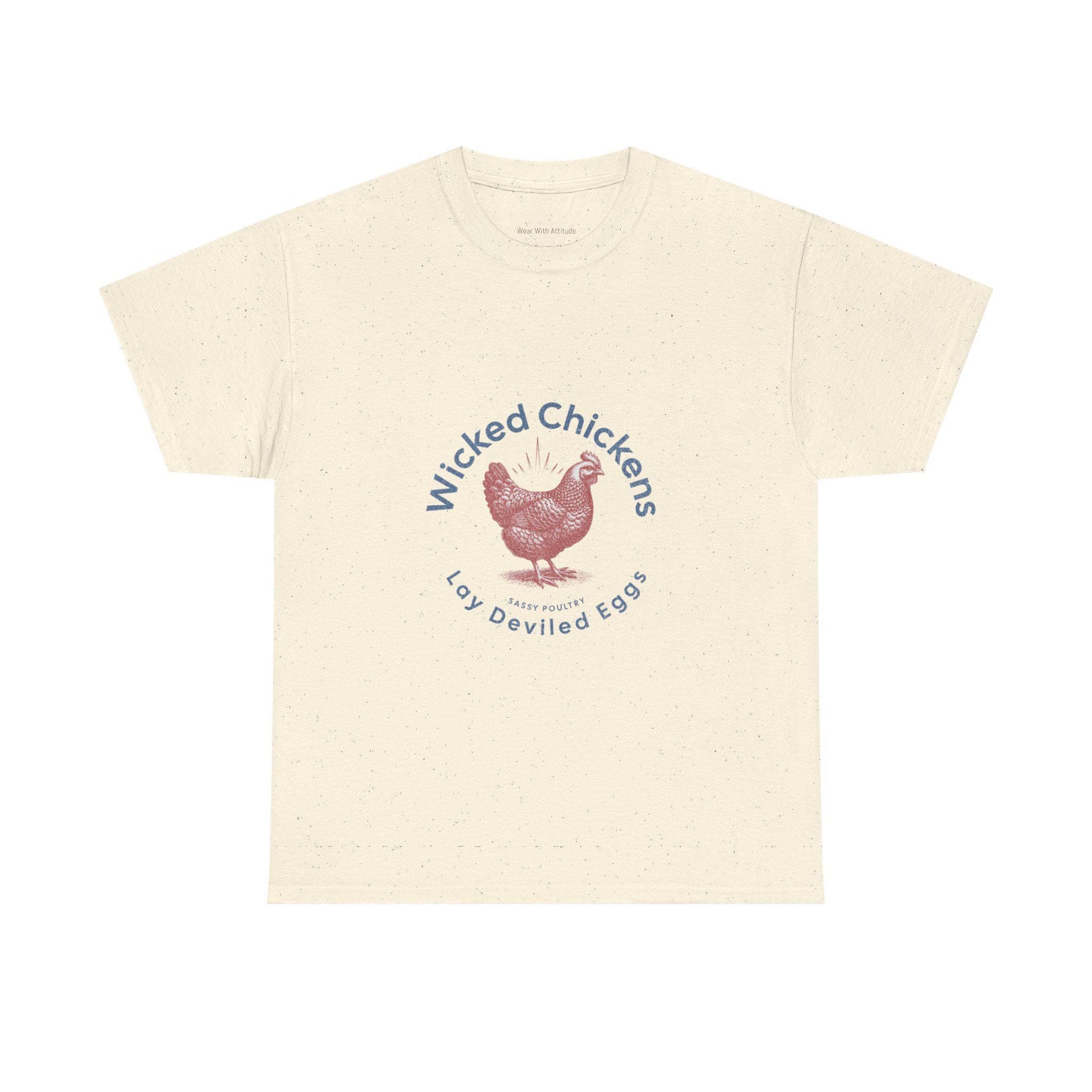 Wicked Chickens Lay Deviled Eggs T-shirt ~ funny chicken shirt, Funny farm shirt, chicken lady, farmer, chicken shirt, Chicken lover