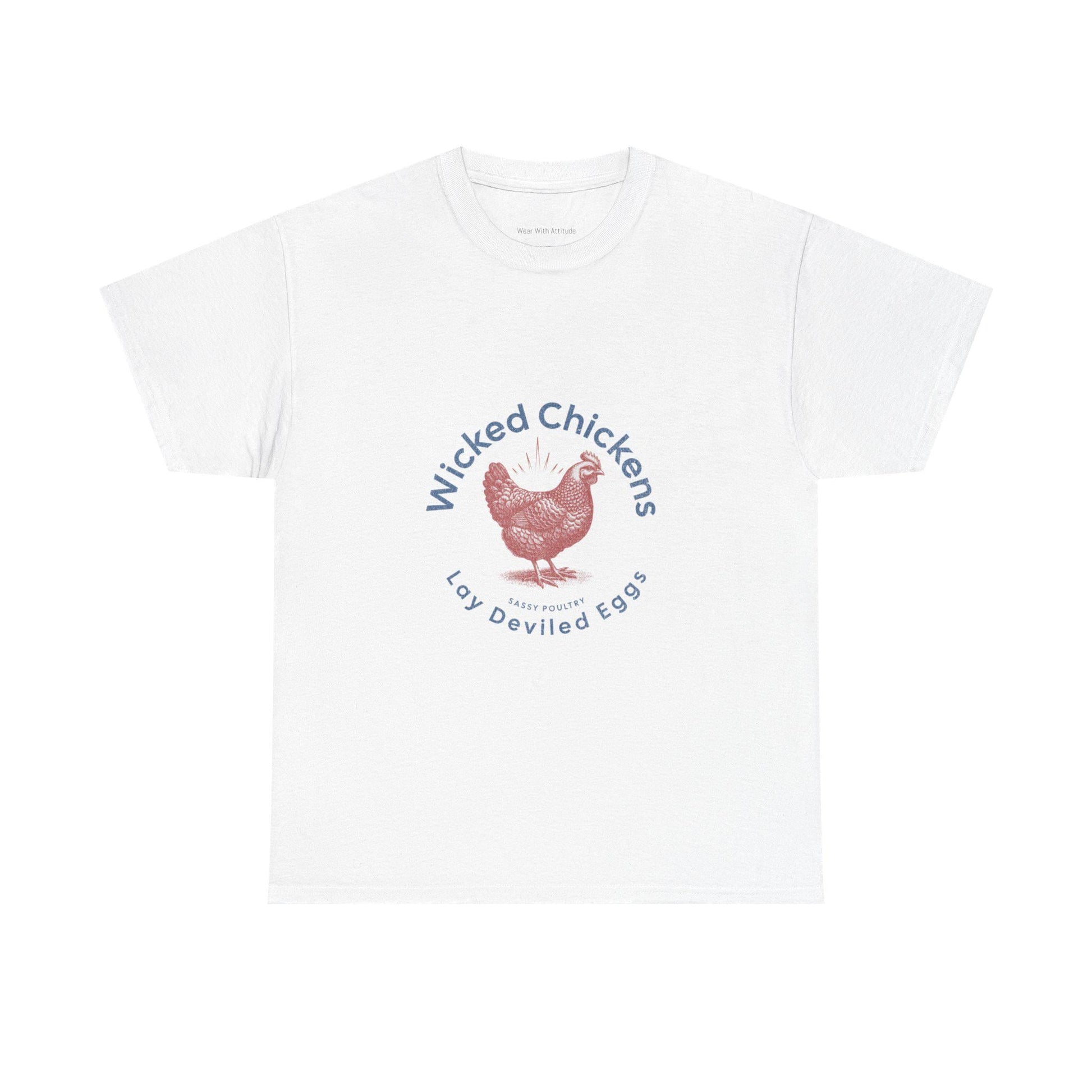 Wicked Chickens Lay Deviled Eggs T-shirt ~ funny chicken shirt, Funny farm shirt, chicken lady, farmer, chicken shirt, Chicken lover