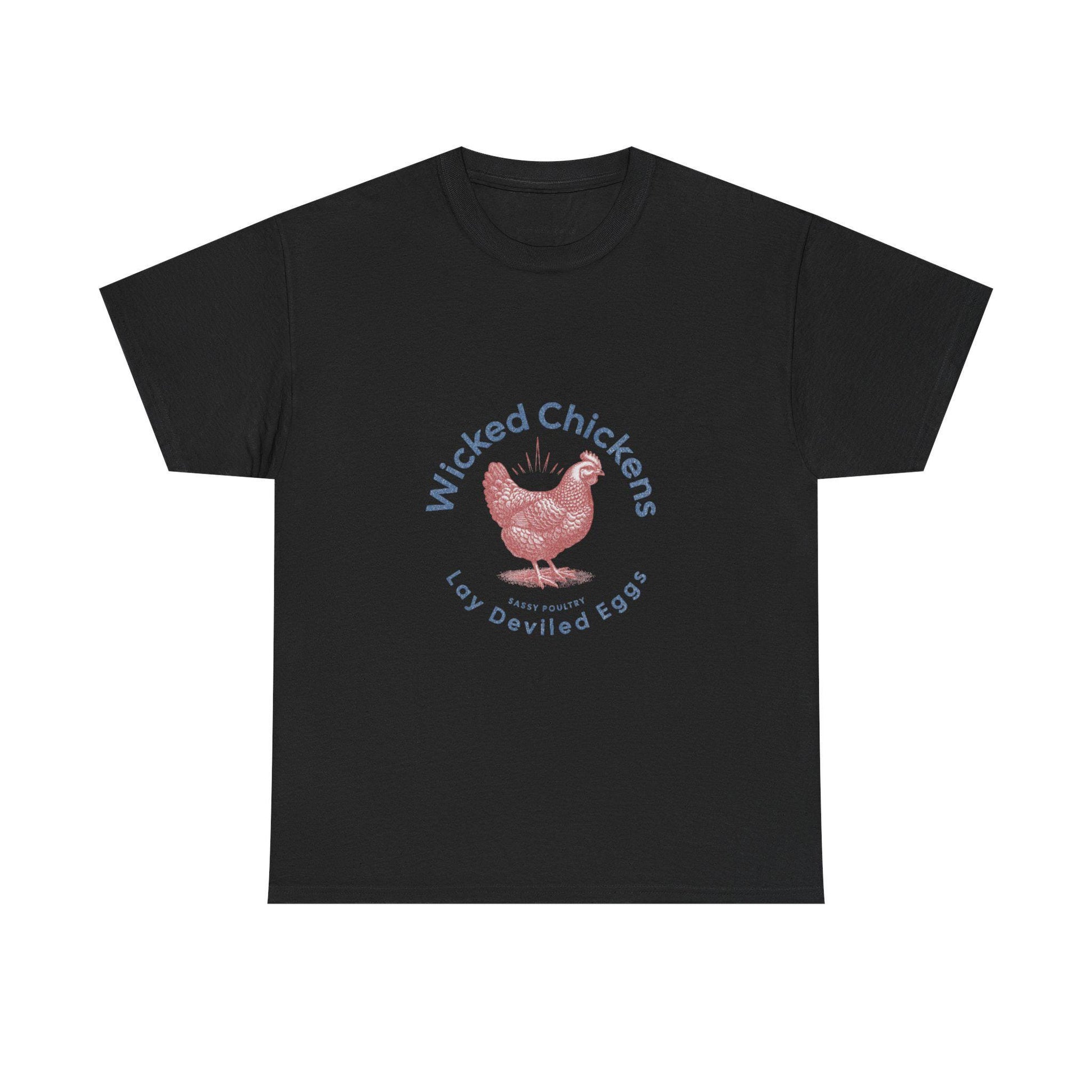 Wicked Chickens Lay Deviled Eggs T-shirt ~ funny chicken shirt, Funny farm shirt, chicken lady, farmer, chicken shirt, Chicken lover